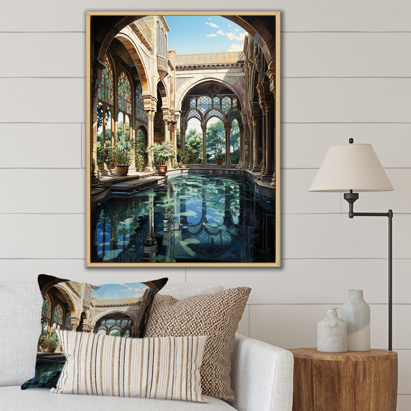 Red Barrel Studio® Spain Moorish Architecture In Andalusiain II Framed